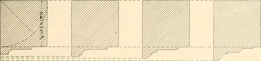 An illustration from Handbook for architects and builders, 1898, leaf 549