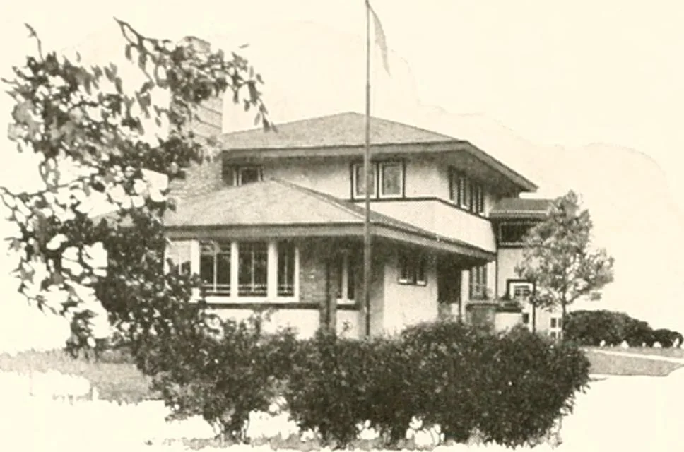 An illustration from Handbook for architects and builders, 1898, leaf 6