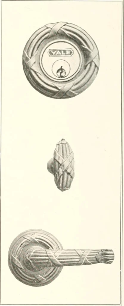 An illustration from Handbook for architects and builders, 1898, leaf 84