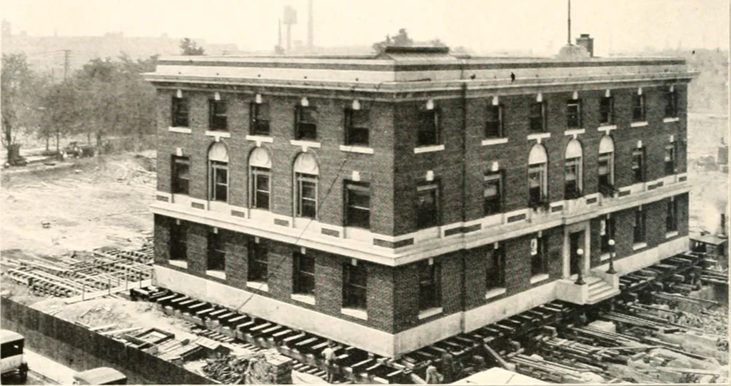An illustration from Handbook for architects and builders, 1898, leaf 303