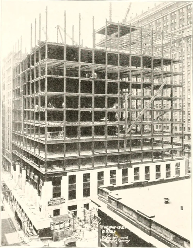 An illustration from Handbook for architects and builders, 1898, leaf 383