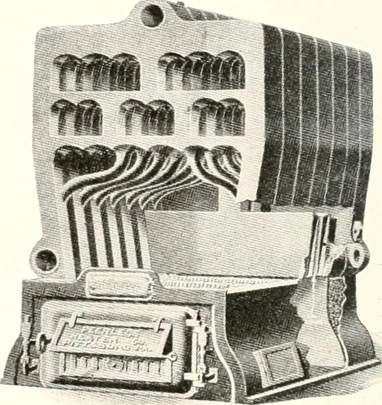 An illustration from Handbook for architects and builders, 1898, leaf 453