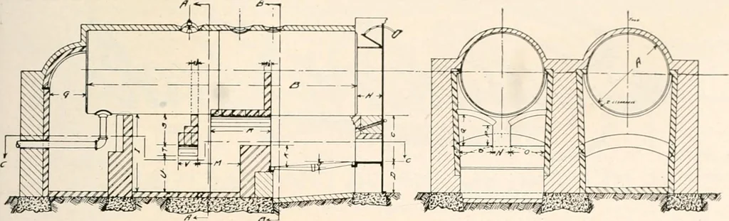 An illustration from Handbook for architects and builders, 1898, leaf 480