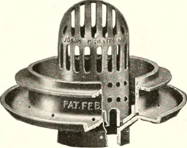 An illustration from Handbook for architects and builders, 1898, leaf 513