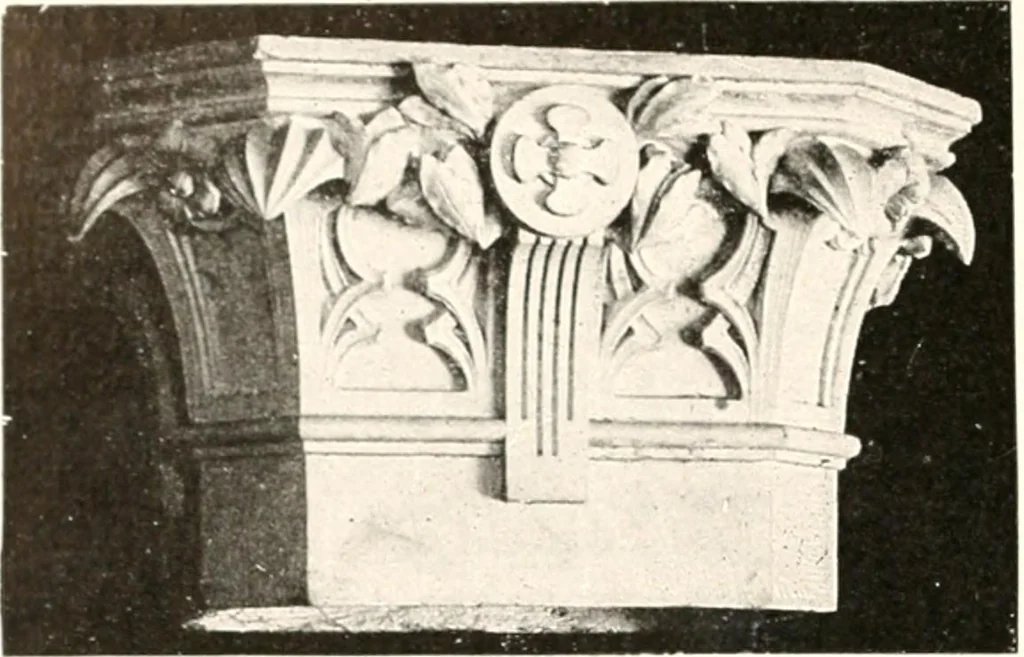 An illustration from Handbook for architects and builders, 1898, leaf 545