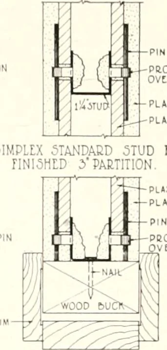 An illustration from Handbook for architects and builders, 1898, leaf 555