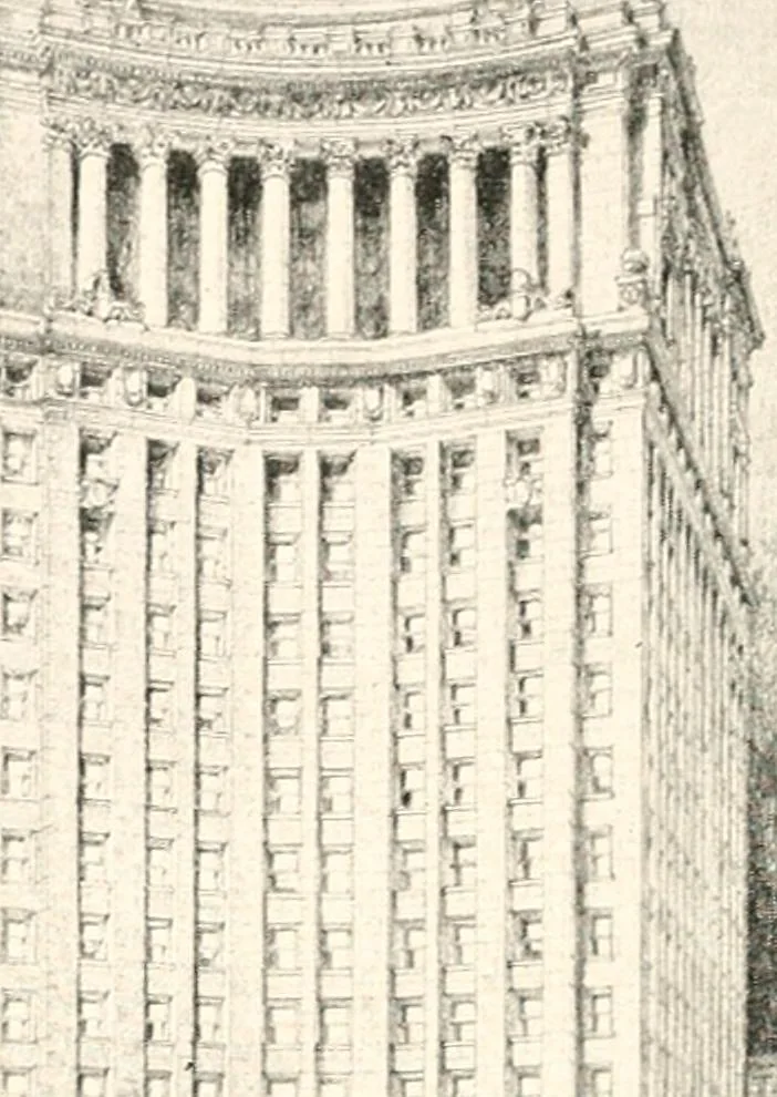 An illustration from Handbook for architects and builders, 1898, leaf 77