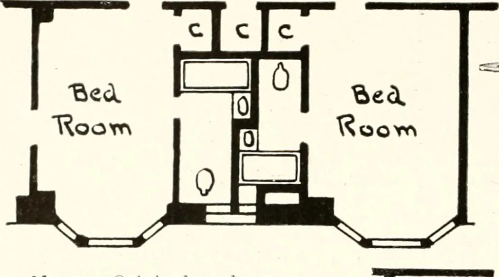 An illustration from Handbook for architects and builders, 1898, leaf 85