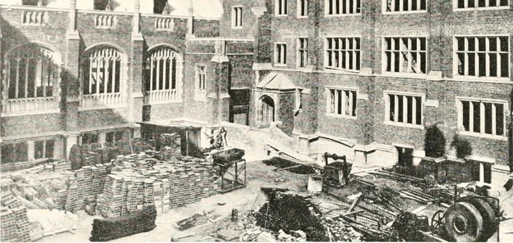 An illustration from Handbook for architects and builders, 1898, leaf 131