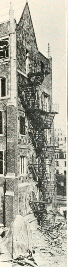 An illustration from Handbook for architects and builders, 1898, leaf 131