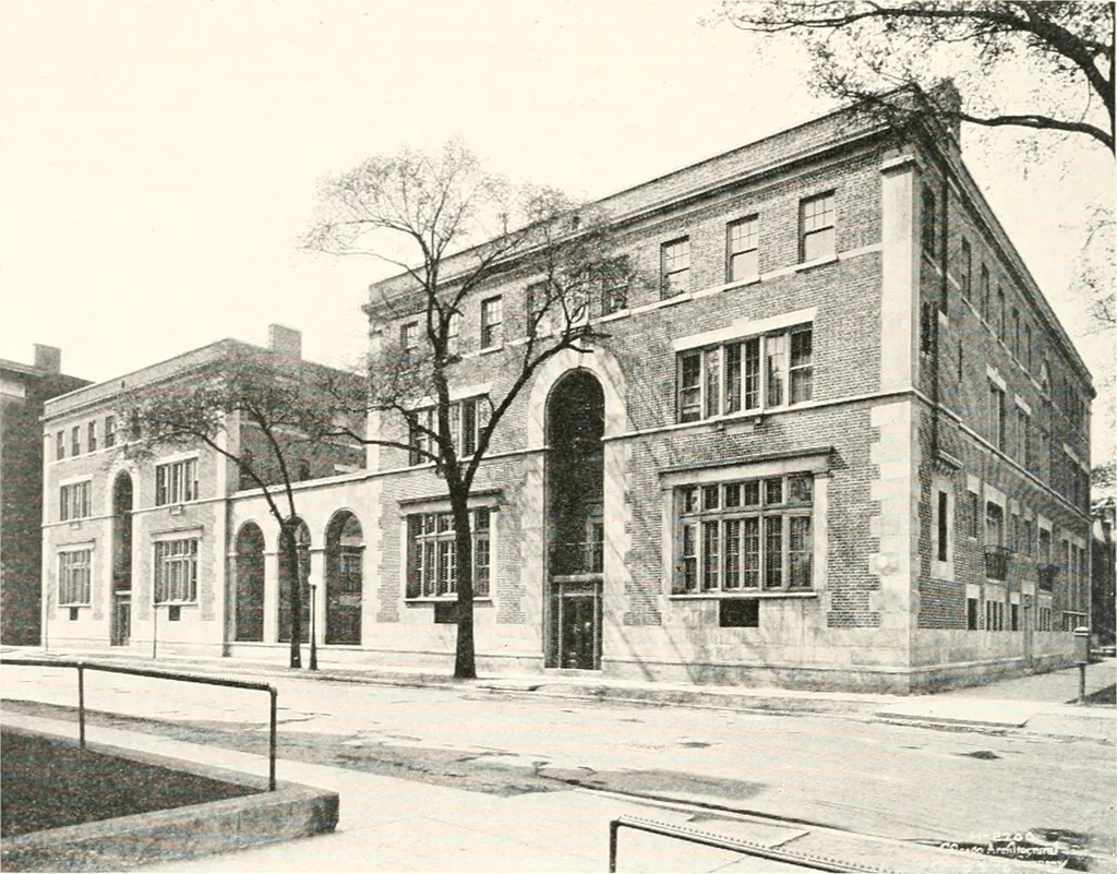 An illustration from Handbook for architects and builders, 1898, leaf 137