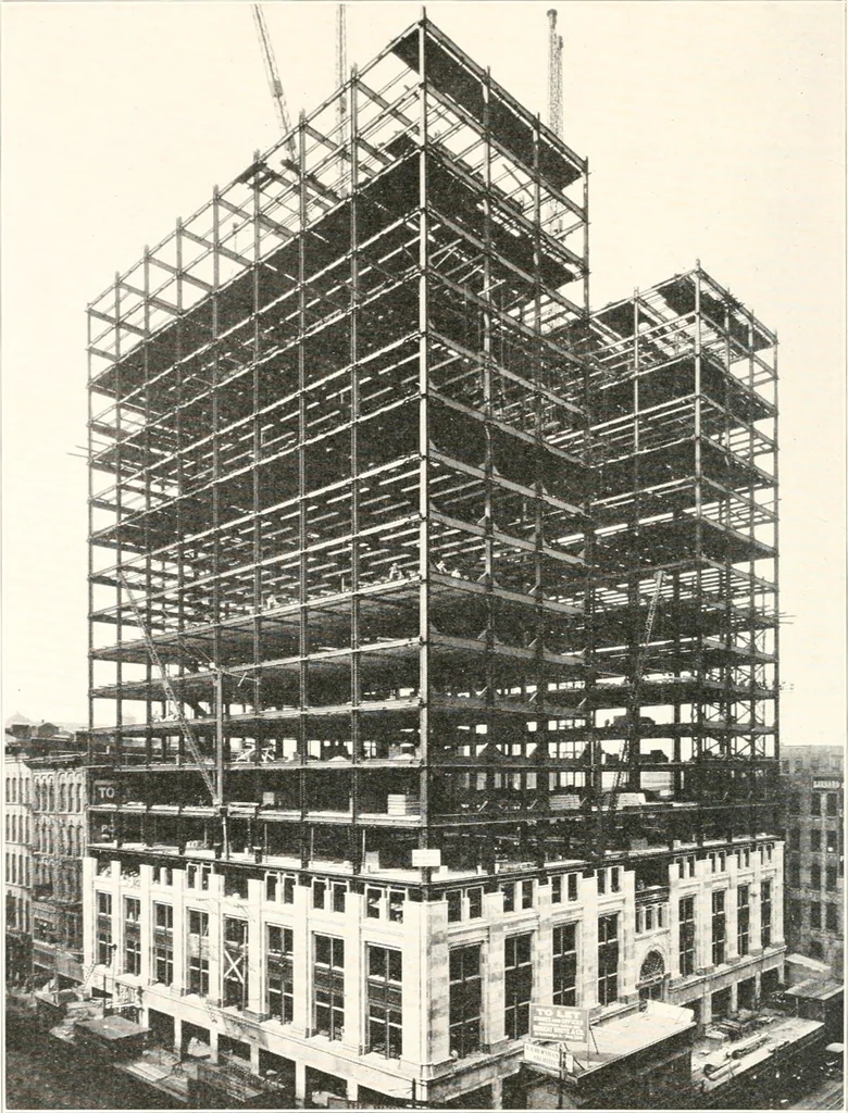 An illustration from Handbook for architects and builders, 1898, leaf 147