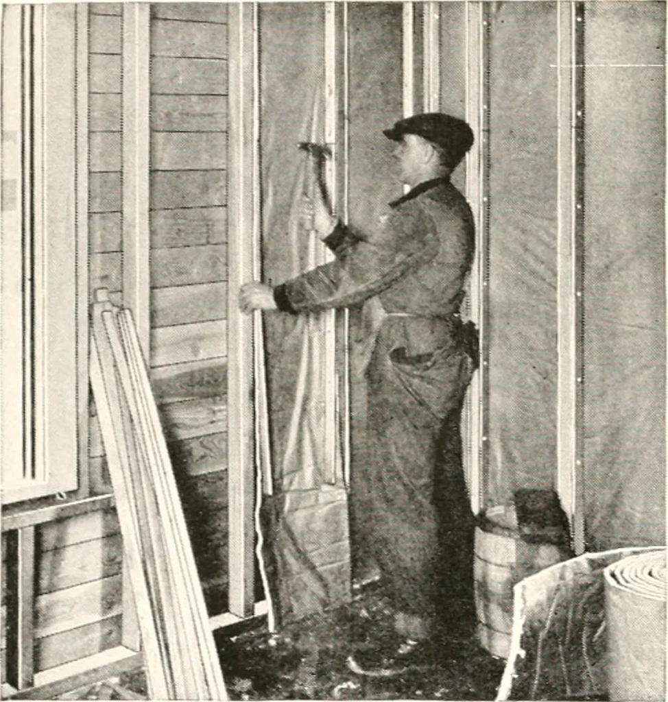 An illustration from Handbook for architects and builders, 1898, leaf 25