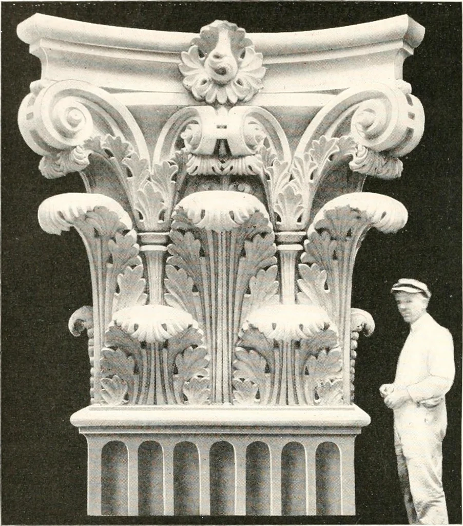 An illustration from Handbook for architects and builders, 1898, leaf 29