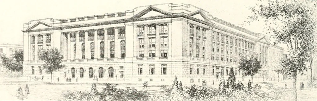 An illustration from Handbook for architects and builders, 1898, leaf 293