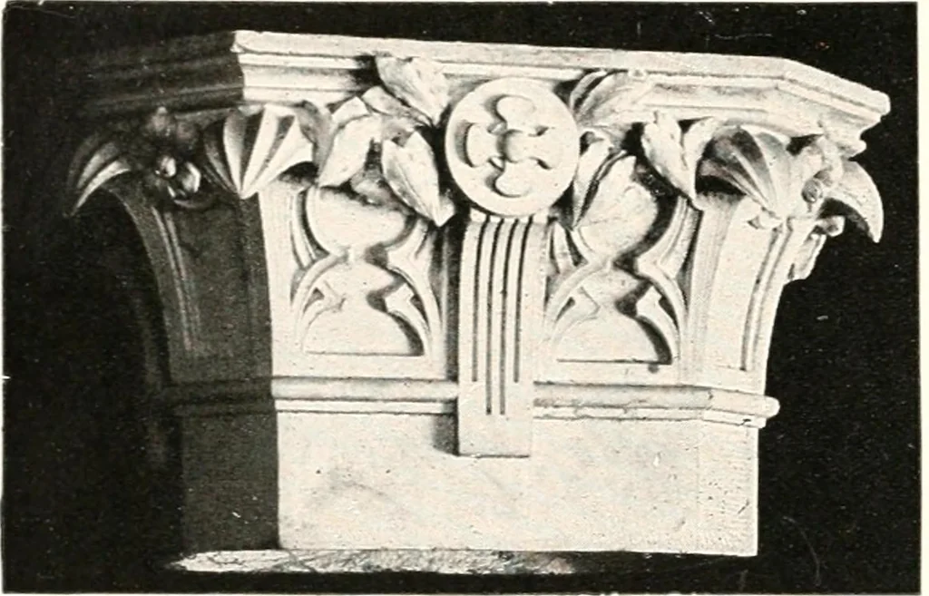 An illustration from Handbook for architects and builders, 1898, leaf 317