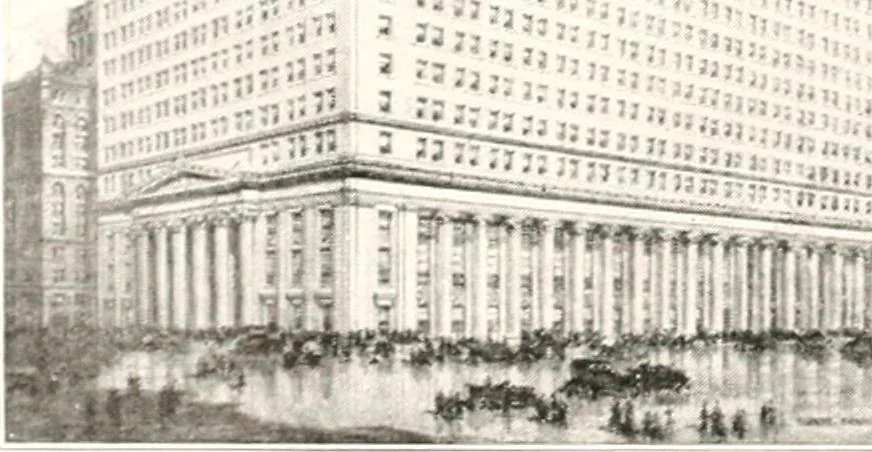 An illustration from Handbook for architects and builders, 1898, leaf 397