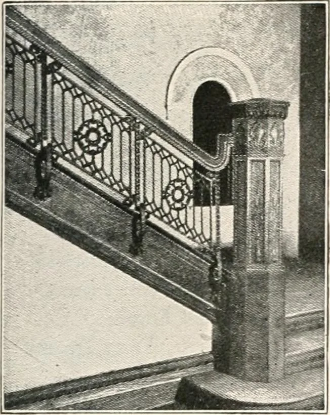 An illustration from Handbook for architects and builders, 1898, leaf 412