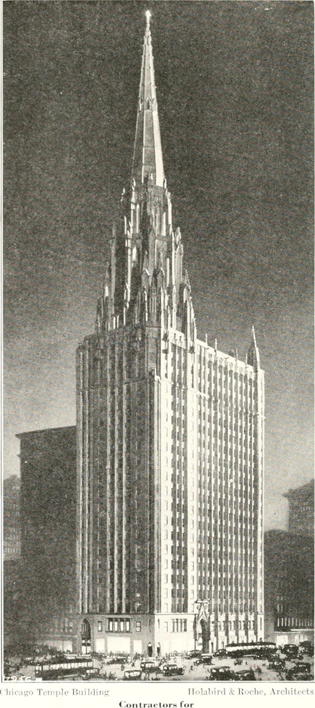 An illustration from Handbook for architects and builders, 1898, leaf 443
