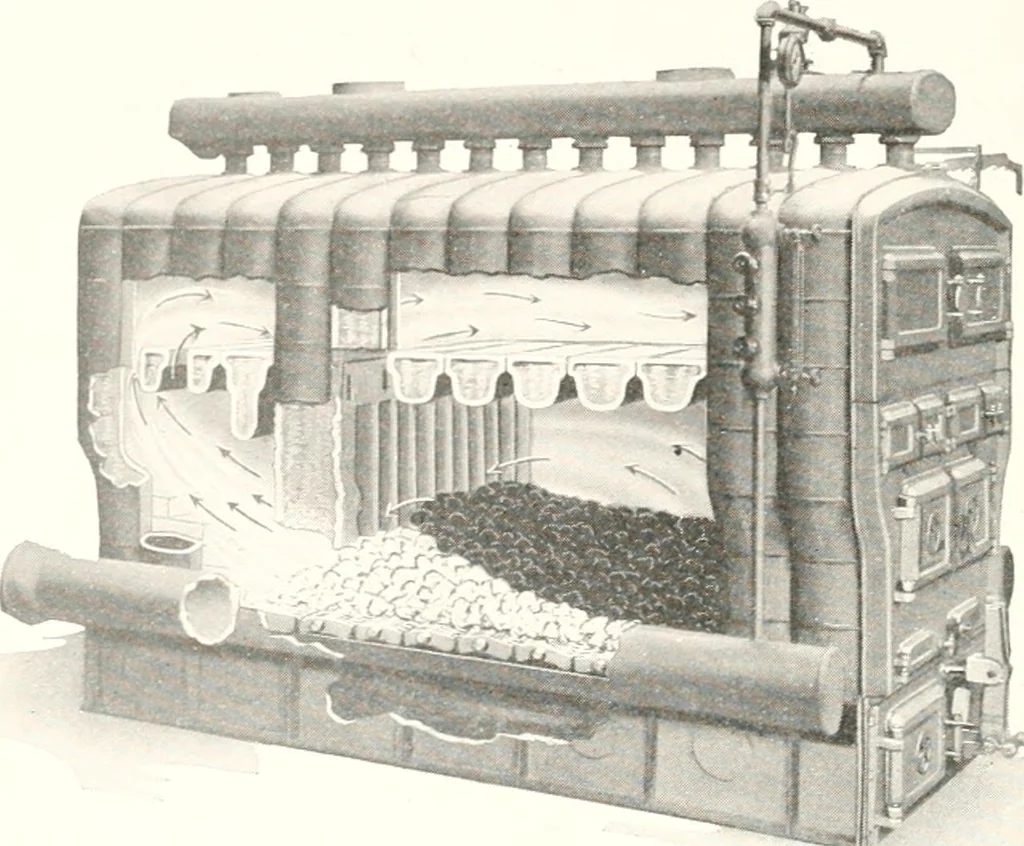 An illustration from Handbook for architects and builders, 1898, leaf 445