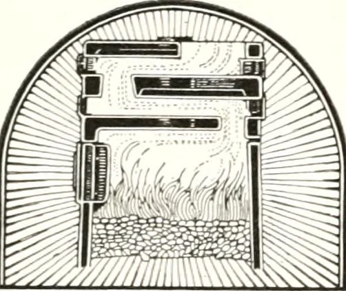 An illustration from Handbook for architects and builders, 1898, leaf 455