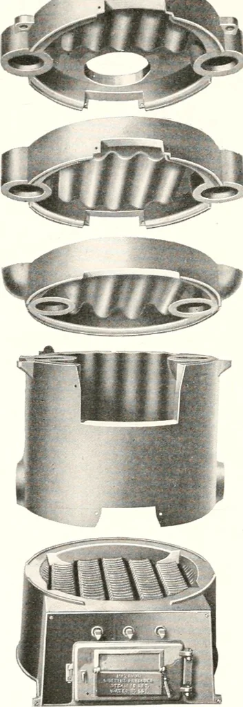 An illustration from Handbook for architects and builders, 1898, leaf 455