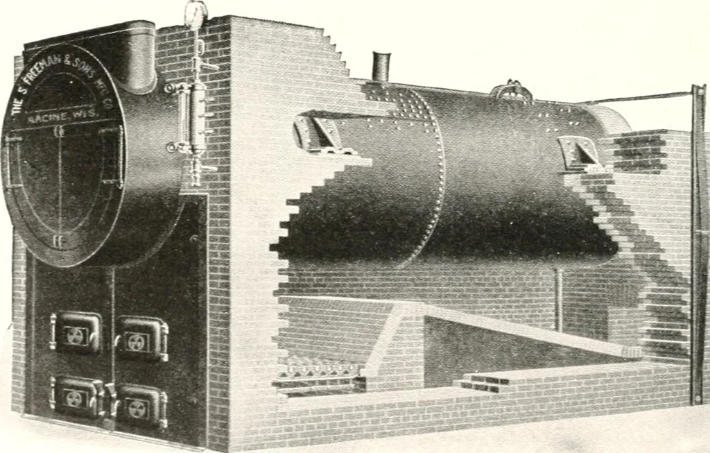 An illustration from Handbook for architects and builders, 1898, leaf 467