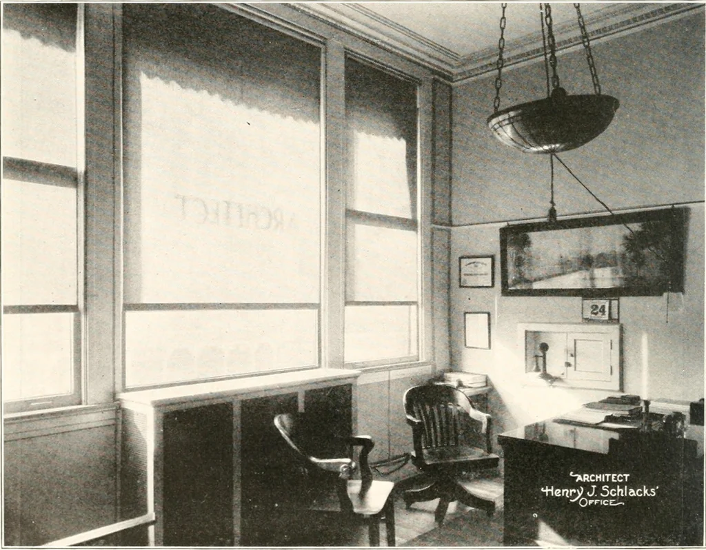 An illustration from Handbook for architects and builders, 1898, leaf 5