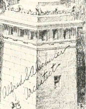 An illustration from Handbook for architects and builders, 1898, leaf 527