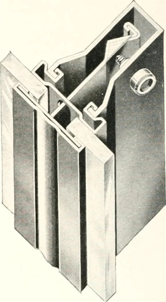 An illustration from Handbook for architects and builders, 1898, leaf 565