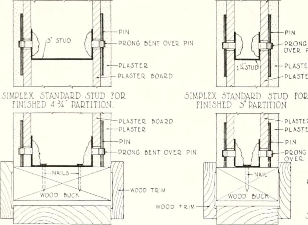 An illustration from Handbook for architects and builders, 1898, leaf 571