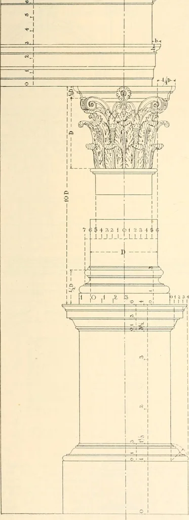 An illustration from Handbook for architects and builders, 1898, leaf 624
