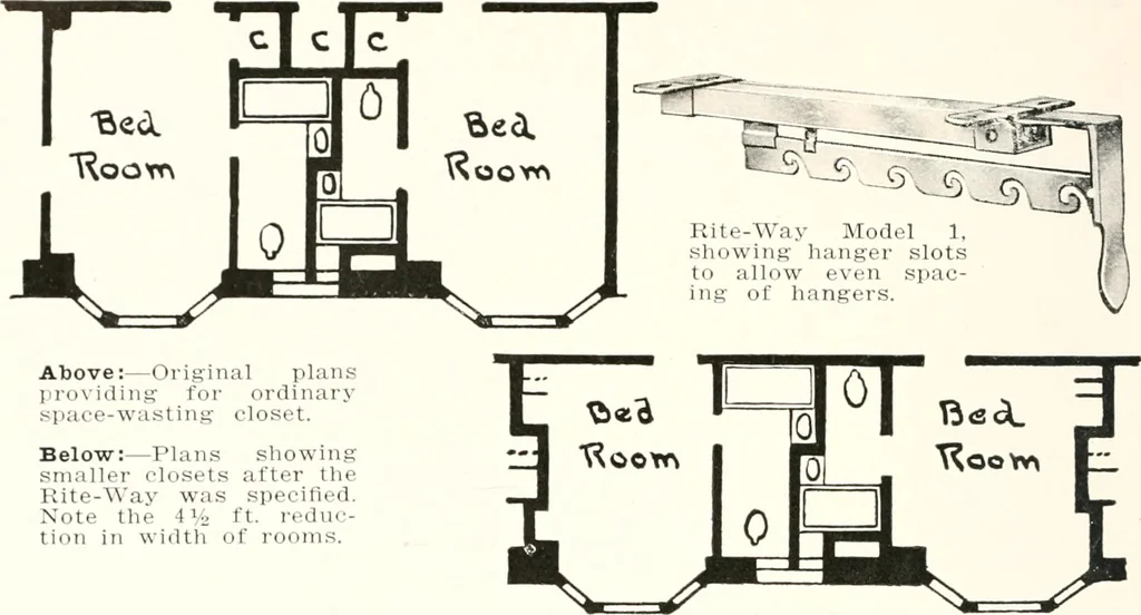 An illustration from Handbook for architects and builders, 1898, leaf 81