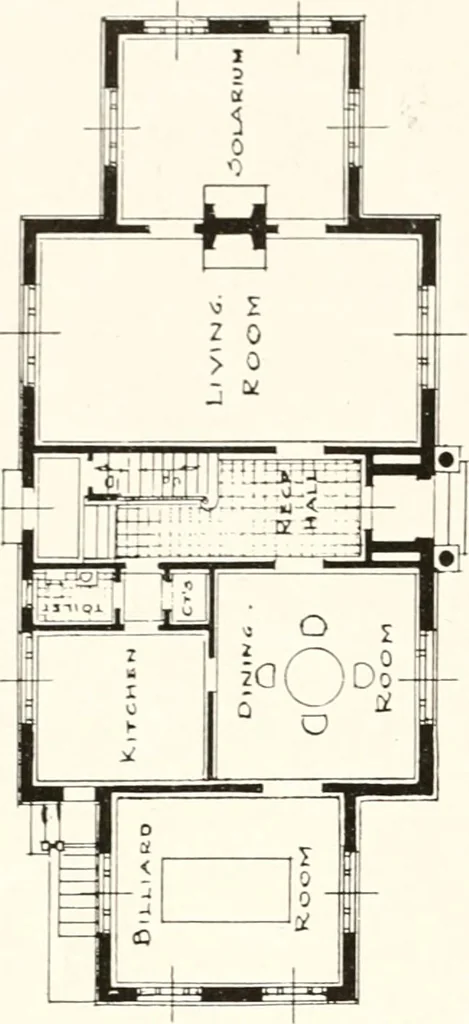 An illustration from Handbook for architects and builders, 1898, leaf 13