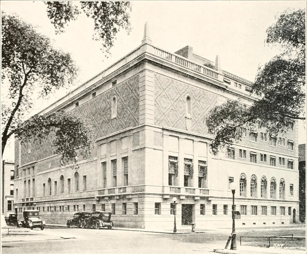 An illustration from Handbook for architects and builders, 1898, leaf 135