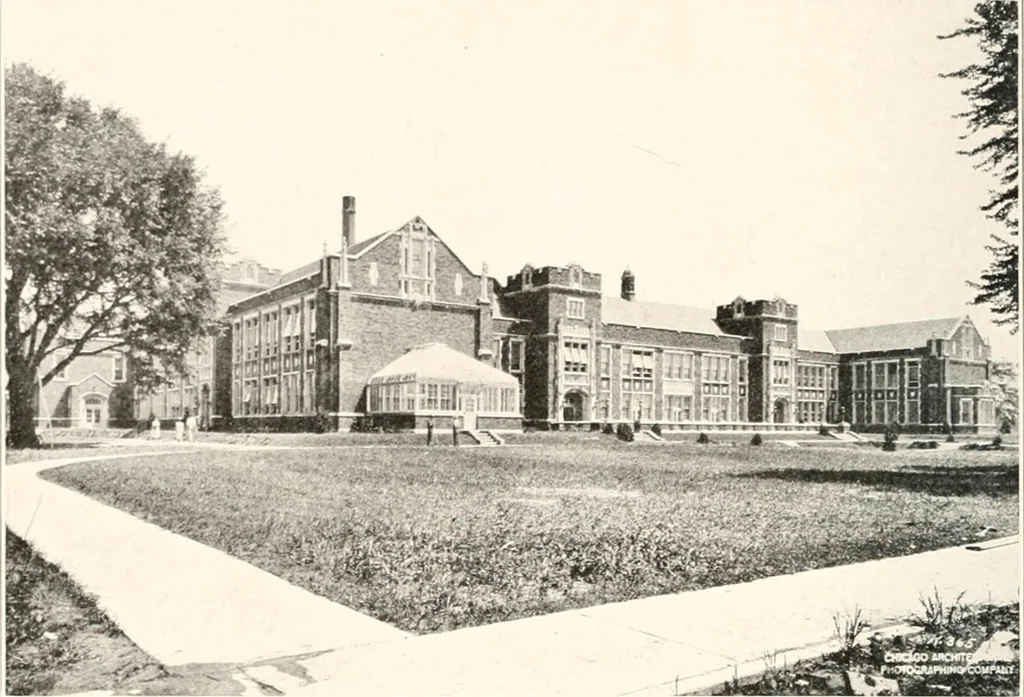 An illustration from Handbook for architects and builders, 1898, leaf 153