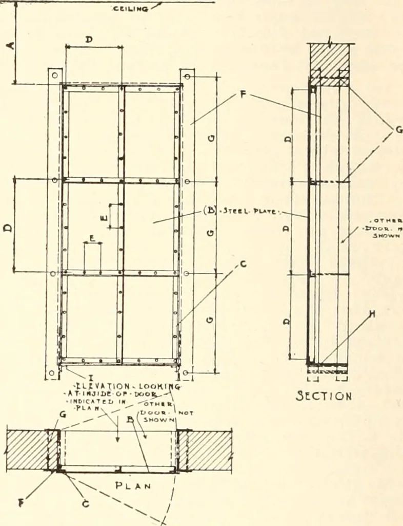 An illustration from Handbook for architects and builders, 1898, leaf 253