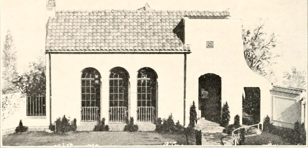 An illustration from Handbook for architects and builders, 1898, leaf 27
