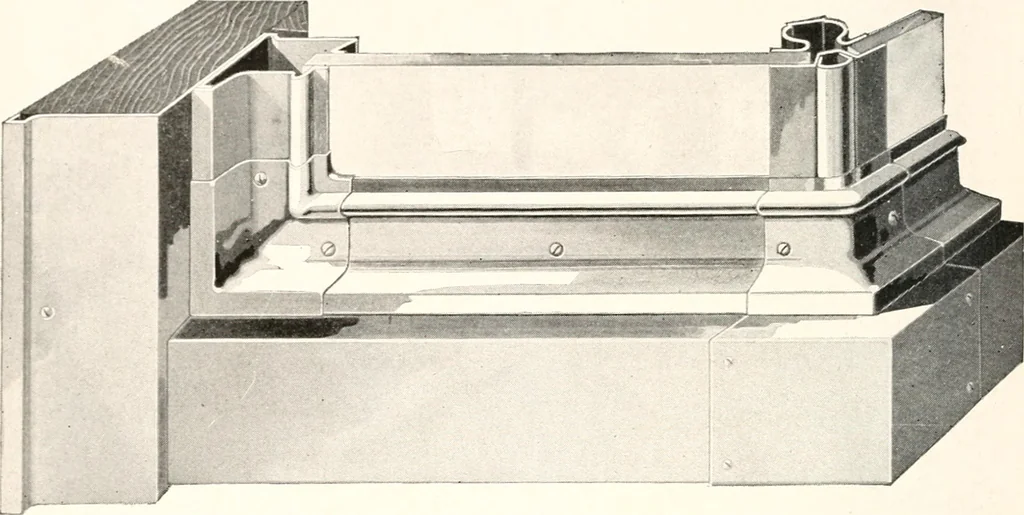 An illustration from Handbook for architects and builders, 1898, leaf 33