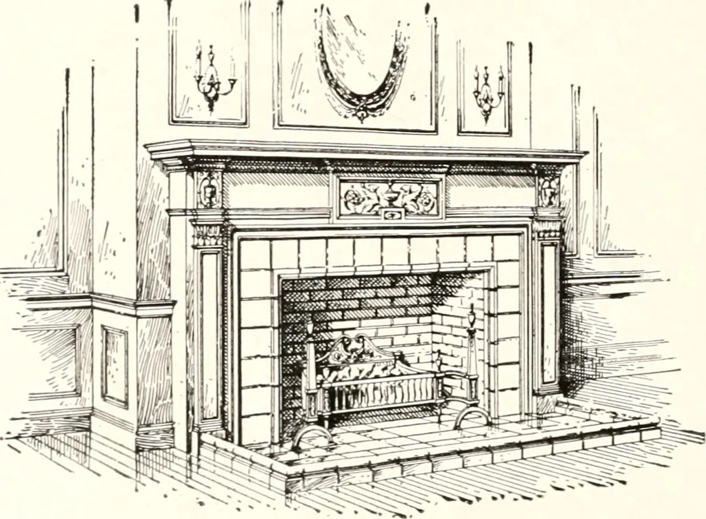 An illustration from Handbook for architects and builders, 1898, leaf 397
