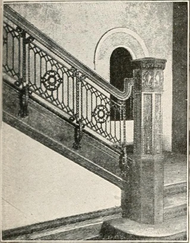 An illustration from Handbook for architects and builders, 1898, leaf 436