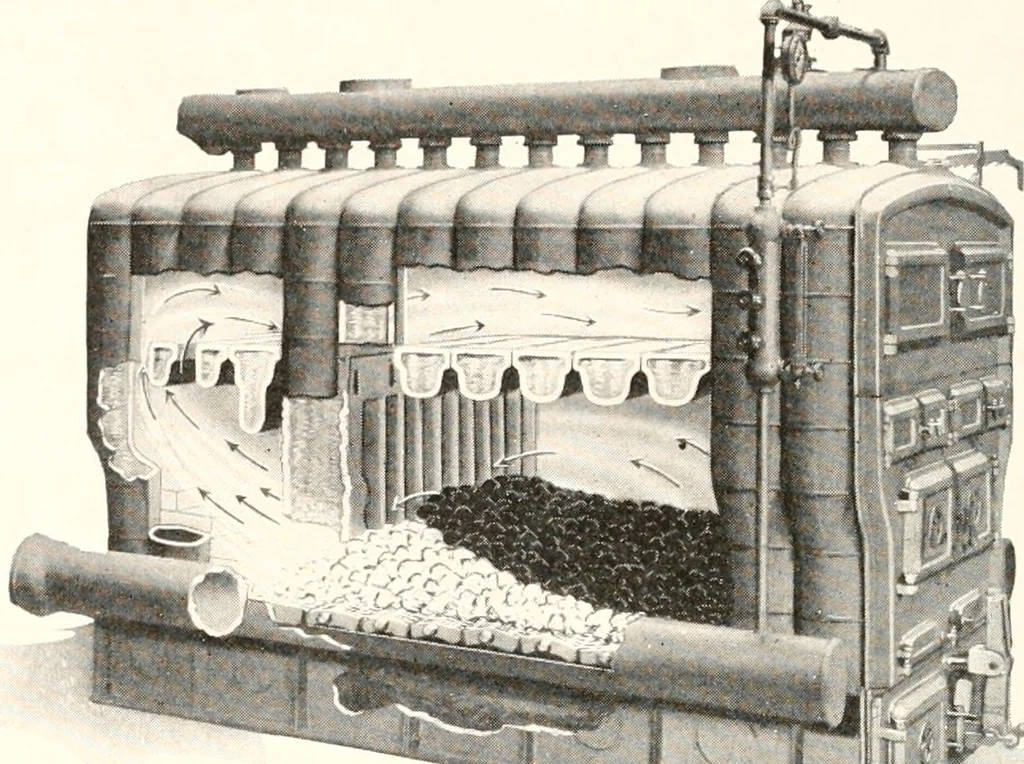 An illustration from Handbook for architects and builders, 1898, leaf 485
