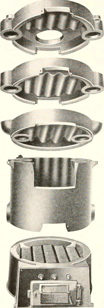 An illustration from Handbook for architects and builders, 1898, leaf 493