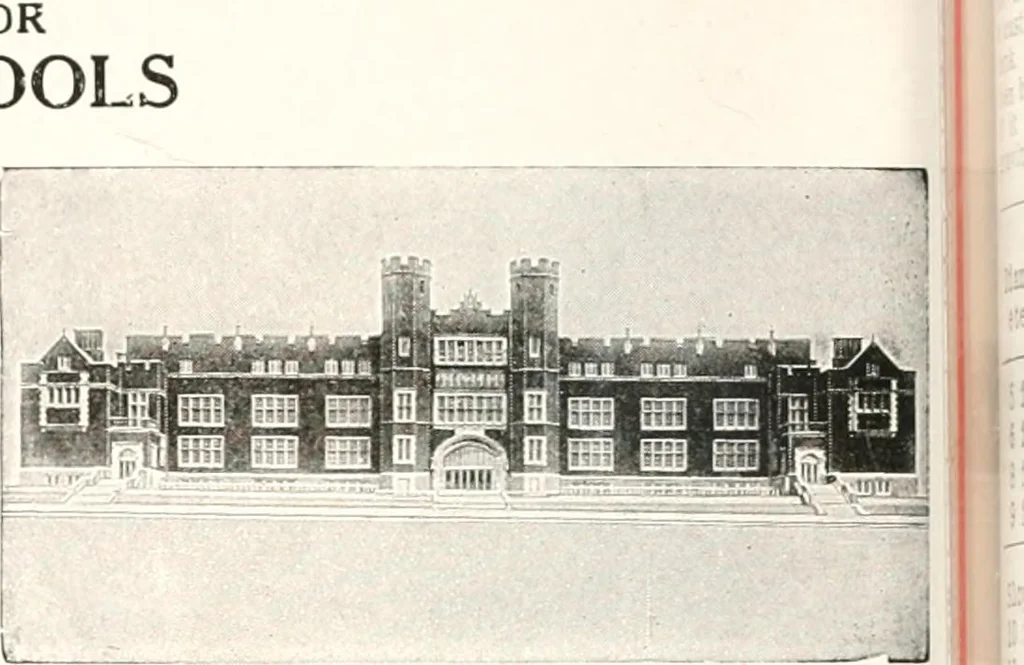 An illustration from Handbook for architects and builders, 1898, leaf 555