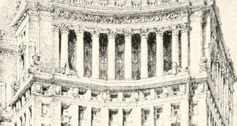 An illustration from Handbook for architects and builders, 1898, leaf 577