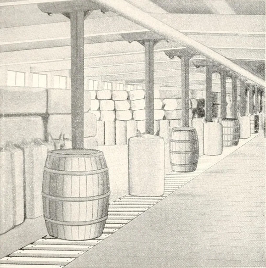 An illustration from Handbook for architects and builders, 1898, leaf 108