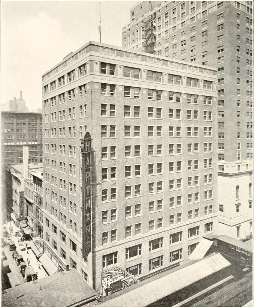 An illustration from Handbook for architects and builders, 1898, leaf 128