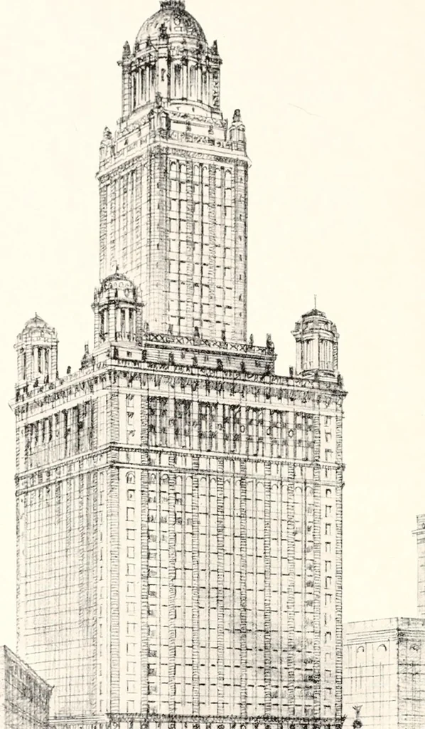 An illustration from Handbook for architects and builders, 1898, leaf 154
