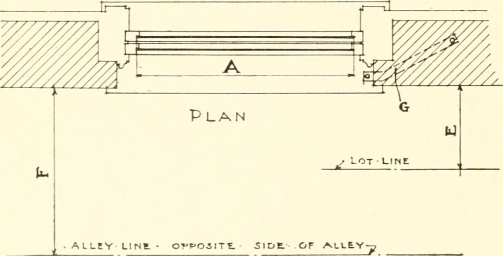 An illustration from Handbook for architects and builders, 1898, leaf 202