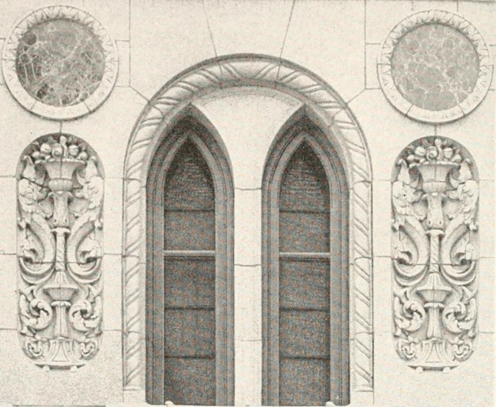 An illustration from Handbook for architects and builders, 1898, leaf 30